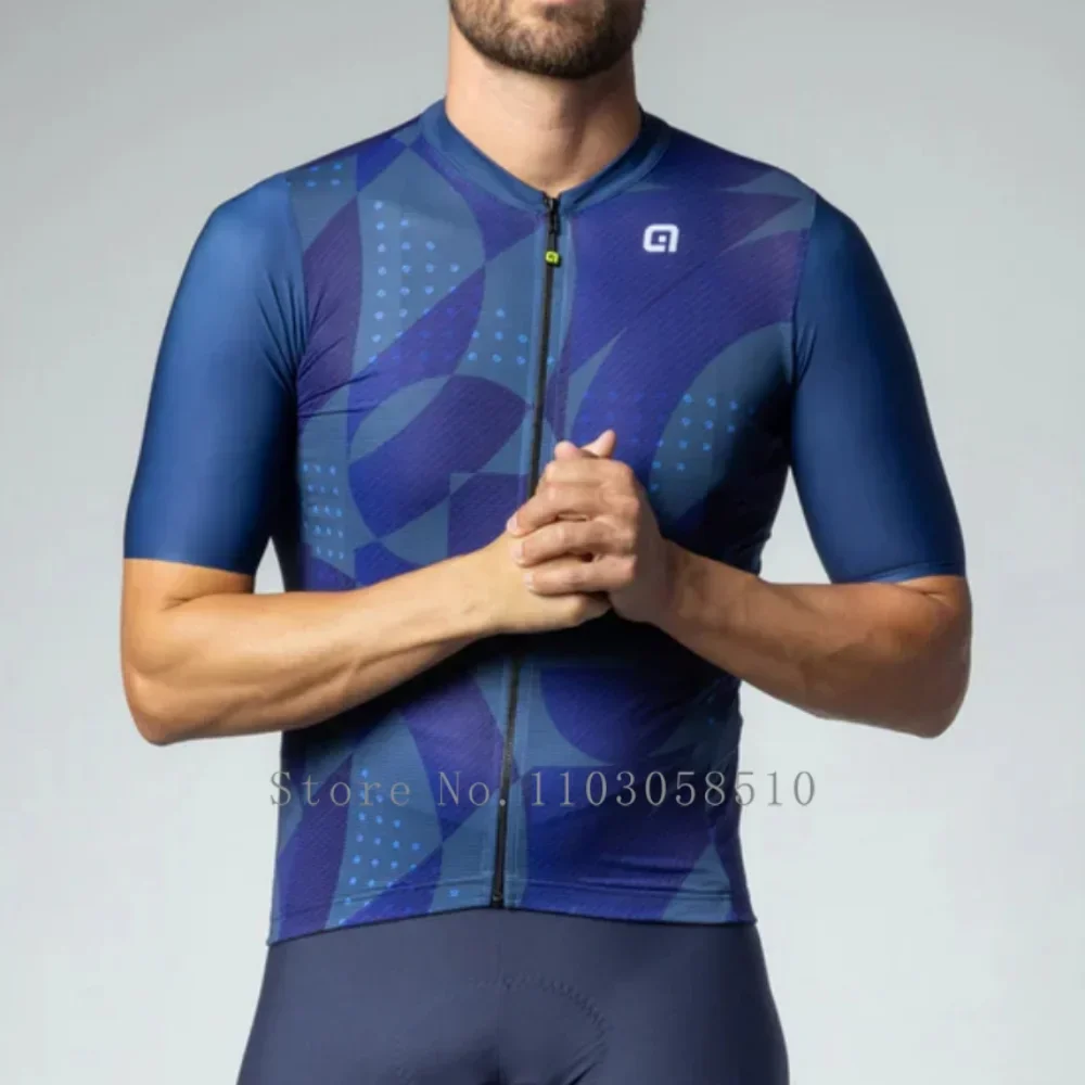 

Men's Cycling Jersey Short Sleeve Summer Bicycle Jersey Road Bike Shirt Cycling Clothing Breathable Pro Team uniform maillot