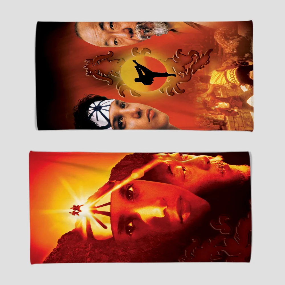 Детское полотенце из фильма «Каратэ», впитывающее быстросохнущее мягкое полотенце для йоги, плавания, курортное полотенце для альпинизма, пляжное полотенце