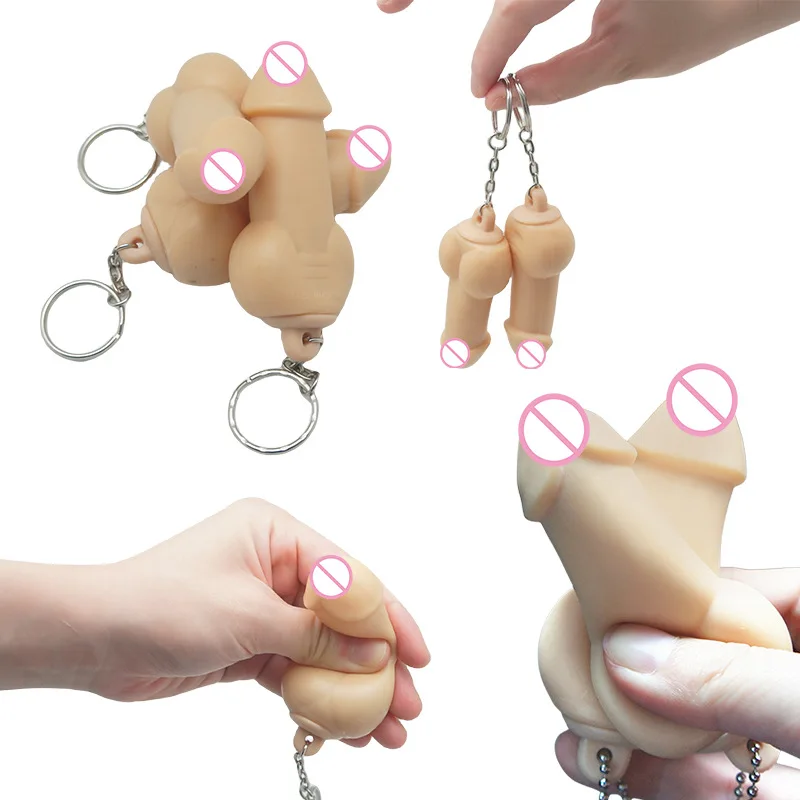 original testicles keychain