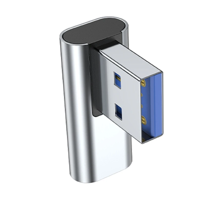 Adaptador carregamento DX62 macho para fêmea alumínio USB3.0 para conversor conector tipo