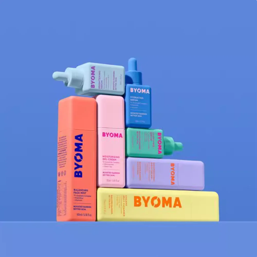 BYOMA-aceite reparador de barrera potenciada, suero reparador antiarrugas radiante al instante, hidratante, calmante, cuidado de la piel