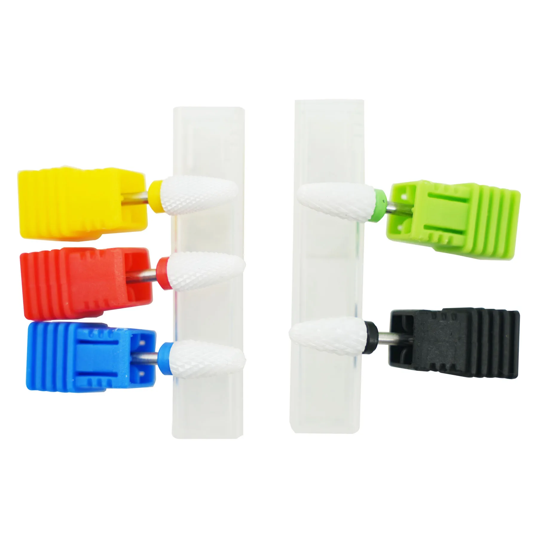 1개 세라믹 네일 드릴 비트 로터리 큐티클 버 젤 제거 파일 전동 드릴 기계용 네일 아트 도구 액세서리