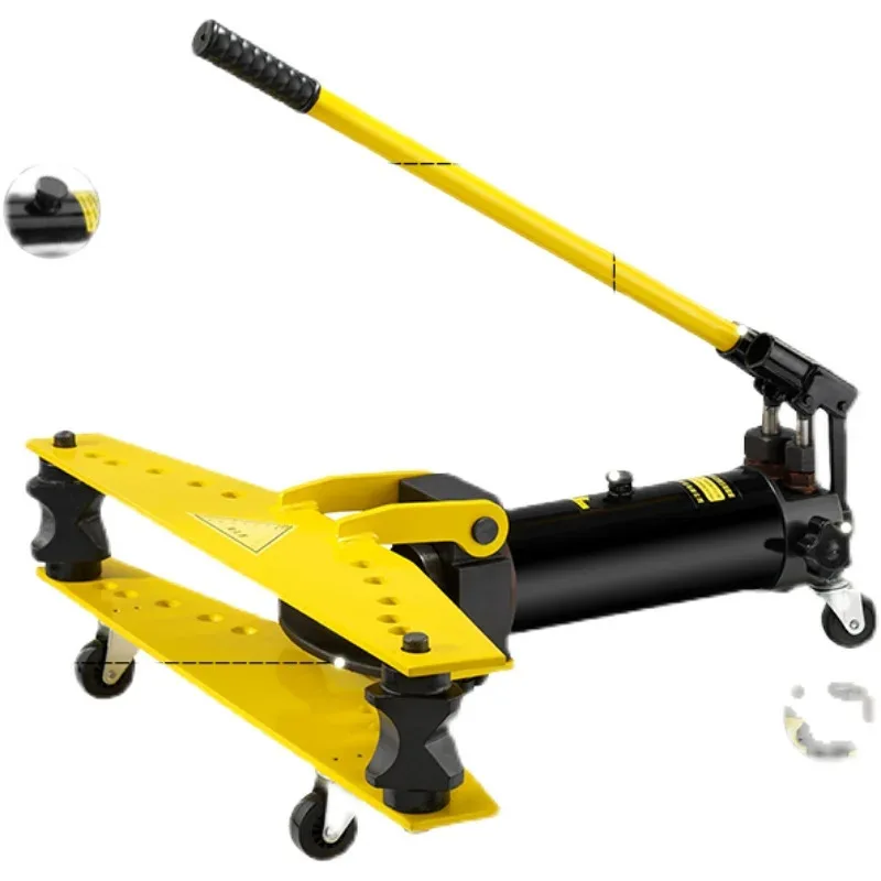 

Manual operated hydraulic bending tube machine use for Galvanized iron pipe seamless steel pipe