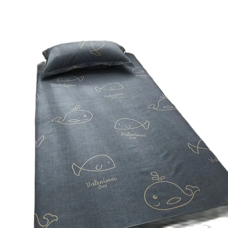 120x210cm Bed Sheet 1pc For Single Bed Home Textile Modern Polyester Cotton Flat Sheets Bed Linens Single Sheet Bedspread