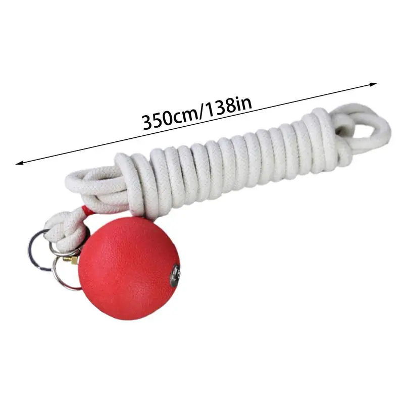 Rope Dart Trainer Ball Rope Dart Rubber Weight Practice Martial Arts Fitness Equipment User-Friendly Training Tools For Women