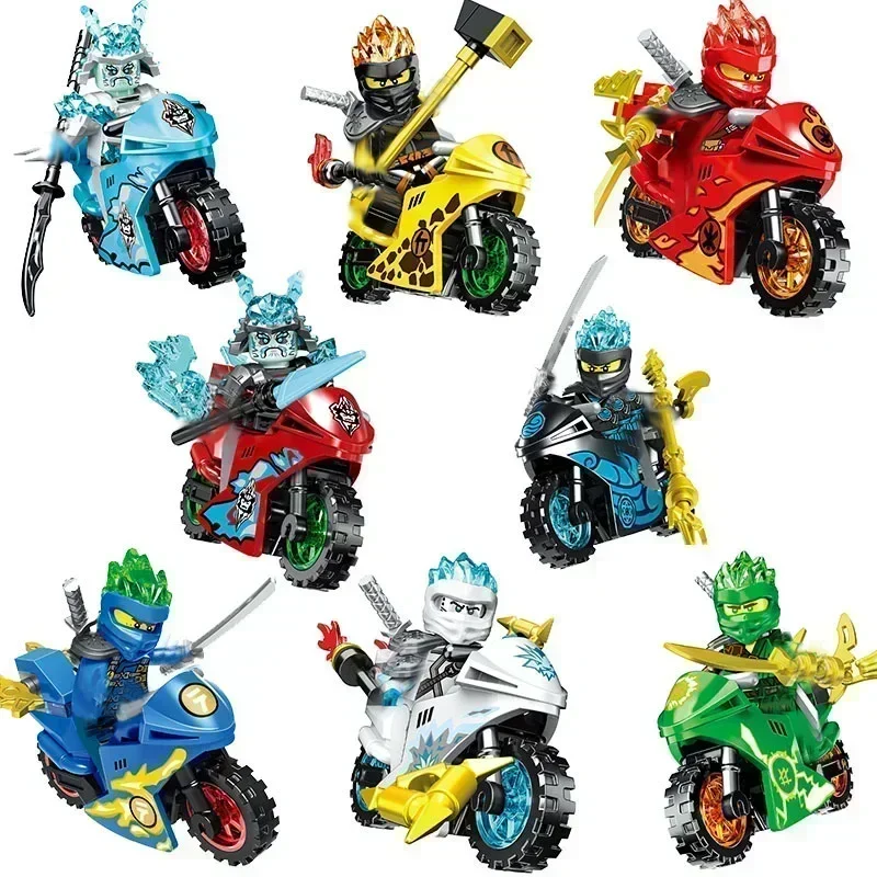 Hot Toys Anime Figuren 24 Stuks Ninjago Mini Figuurtjes Bouwblokken Speelgoed Mini Poppen Poppenfiguurtjes Blokken Kinderspeelgoed Verjaardagscadeau