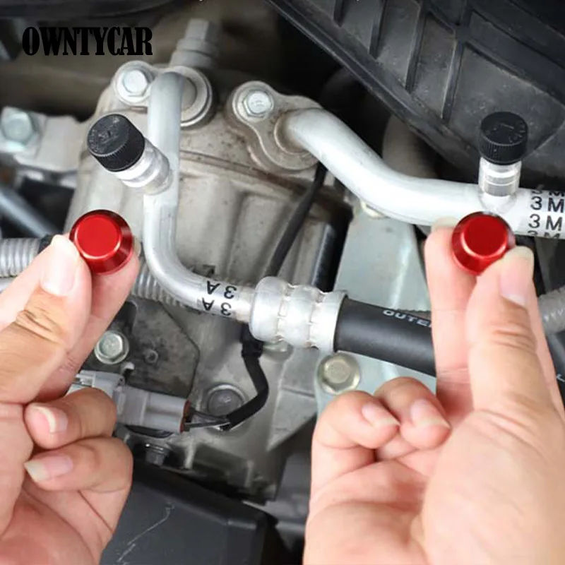 For Subaru WRX/Levorg 2022-2026 aluminum alloy car cabin air conditioning maintenance valve cover car modification Accessories