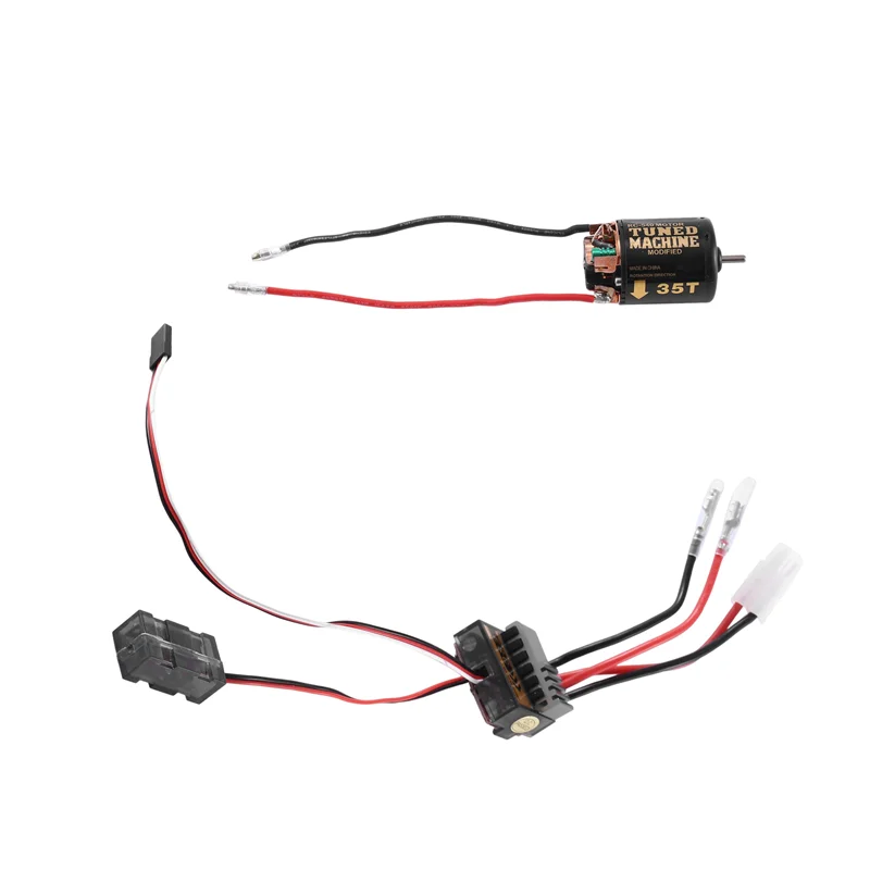 

B05C-320A ESC + матовый двигатель 540 для осевого радиоуправляемого автомобиля 1/10 SCX10 Traxxas TRX4 D90 HSP Tamiya Redcat