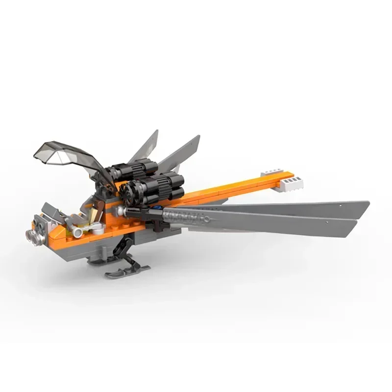 Bloques de construcción Moc, modelo militar, Ornithopter SAR1, tecnología de helicóptero, bloques modulares, regalos, juguetes de Navidad, conjuntos DIY de montaje