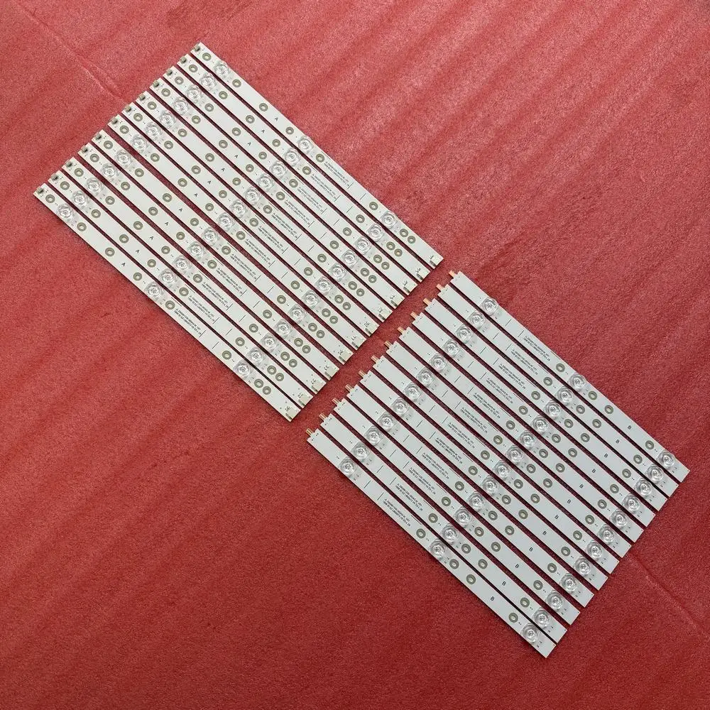 Taśma LED (12) dla Hisense H65A6140 LB65073 V0 H65AE600 H65A6100 H65AE6100 H65A6100IL HD650S1U51 LC-65Q6020U JL.D65061330-365AS-M