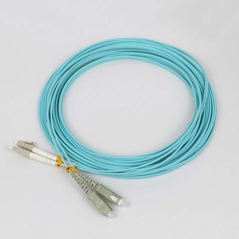 Patch Cord Fiber LC/UPC to SC/UPC Multimode Duplex 1-15m