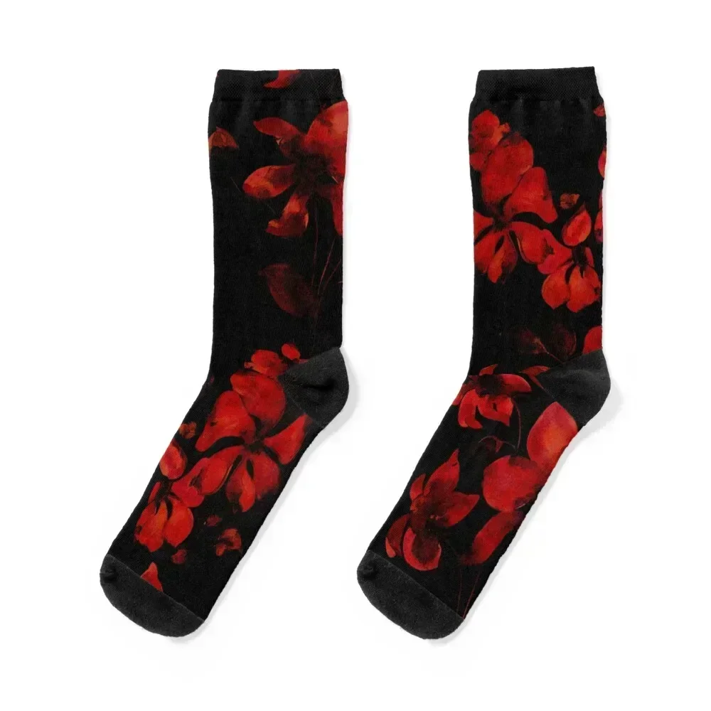 

Hot Flower Tango Socks funny sock Men's hockey FASHION Socks For Women Men's
