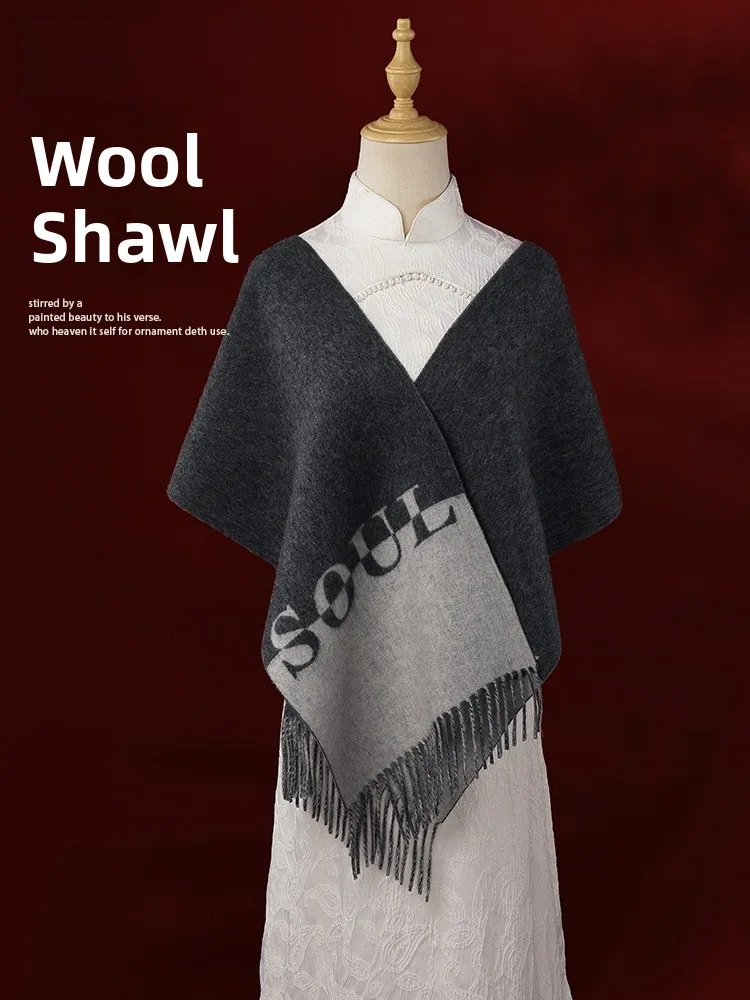 Echarpe-en-laine-pour-femme-protection-du-cou-petit-chale-epais-pashmina-d'hiver-ambiance-coreenne-cadeau-pour-maman-doux-confortable-double-face