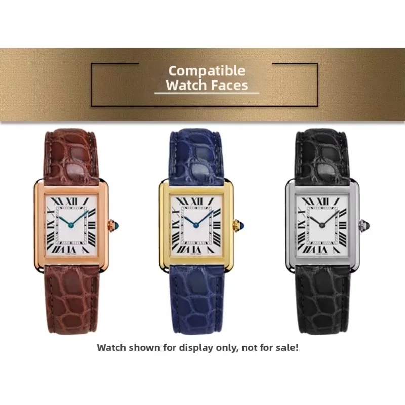 Echte leren horlogeband, 18, 1 - Men'S Accessories Cartier recensie en prijs