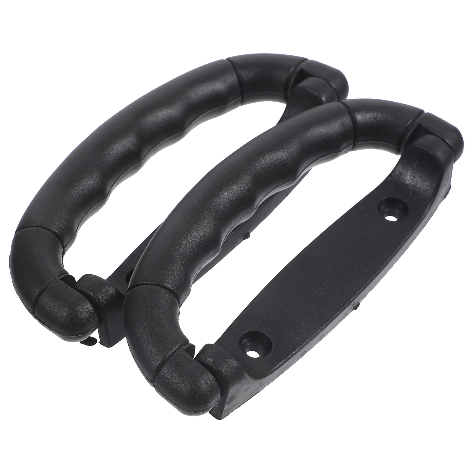 3pcs Black Profssional Panel Case Plastic Non-Slip Plastic Handle Case Handle