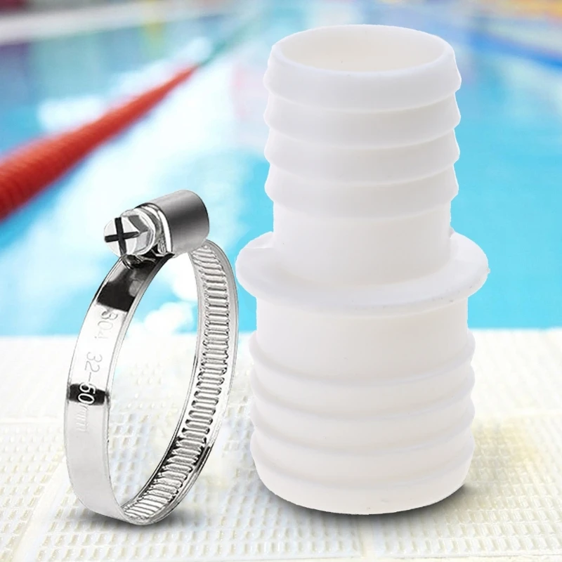Adaptador conversión manguera versátil, conector manguera profesional para máquina piscinas, envío directo