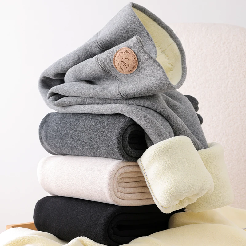Women Anti-Pilling Sherpa Fleece Lined Leggings Autumn Winter Extra Thick Thermal Warm Cotton Pants