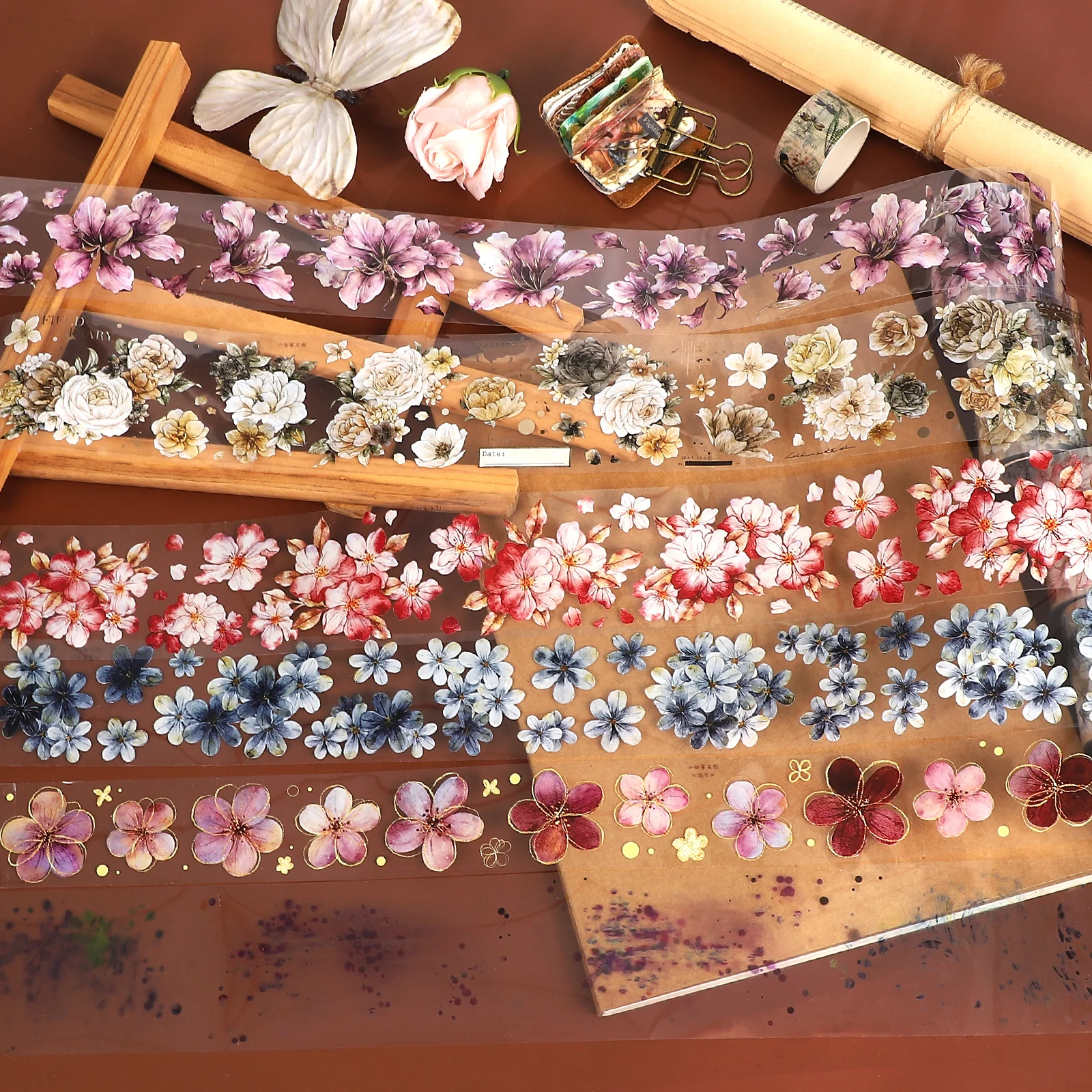 600Cm Vintage Flowe… - image