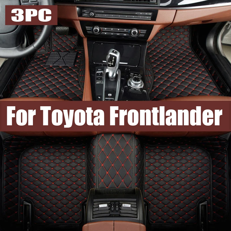 

TPE Custom Car Floor Mats For Toyota Frontlander 2020 2021 2022 2023 Waterproof Carpet Auto Interior trunk mat