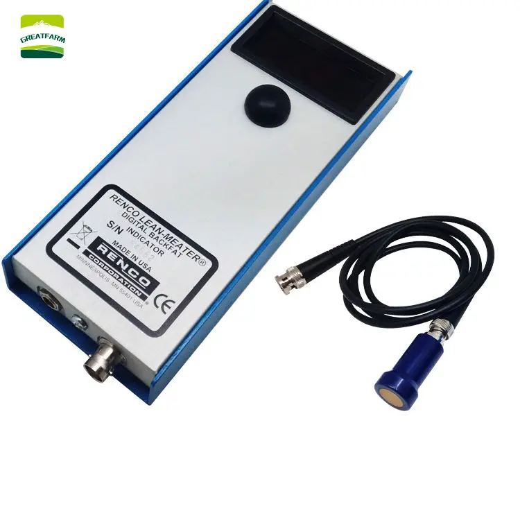 Sow back fat thickness measuring instrument Portable veterinary back fat thickness measuring instrument