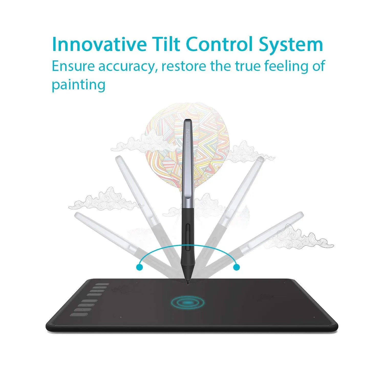 Mobile PC Support Light Electronic Animation Design Digital Writing Board Graphic Drawing Pen Tablet