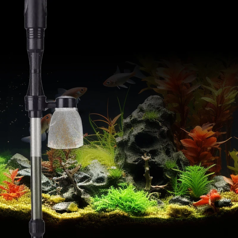 5Pcs Aquarium Siphon Filter Bags Fish Tank Electric Water Changer Gravel Cleaner Replaceable Mesh Bags Sand Washer Accessories