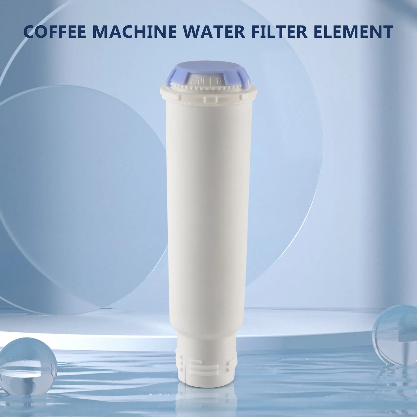Cartucce filtranti per l'acqua della macchina da caffè per Krups Claris F088 F088 01/Siemens TCZ60003 /AEG filtro per caffè (confezione da 4)