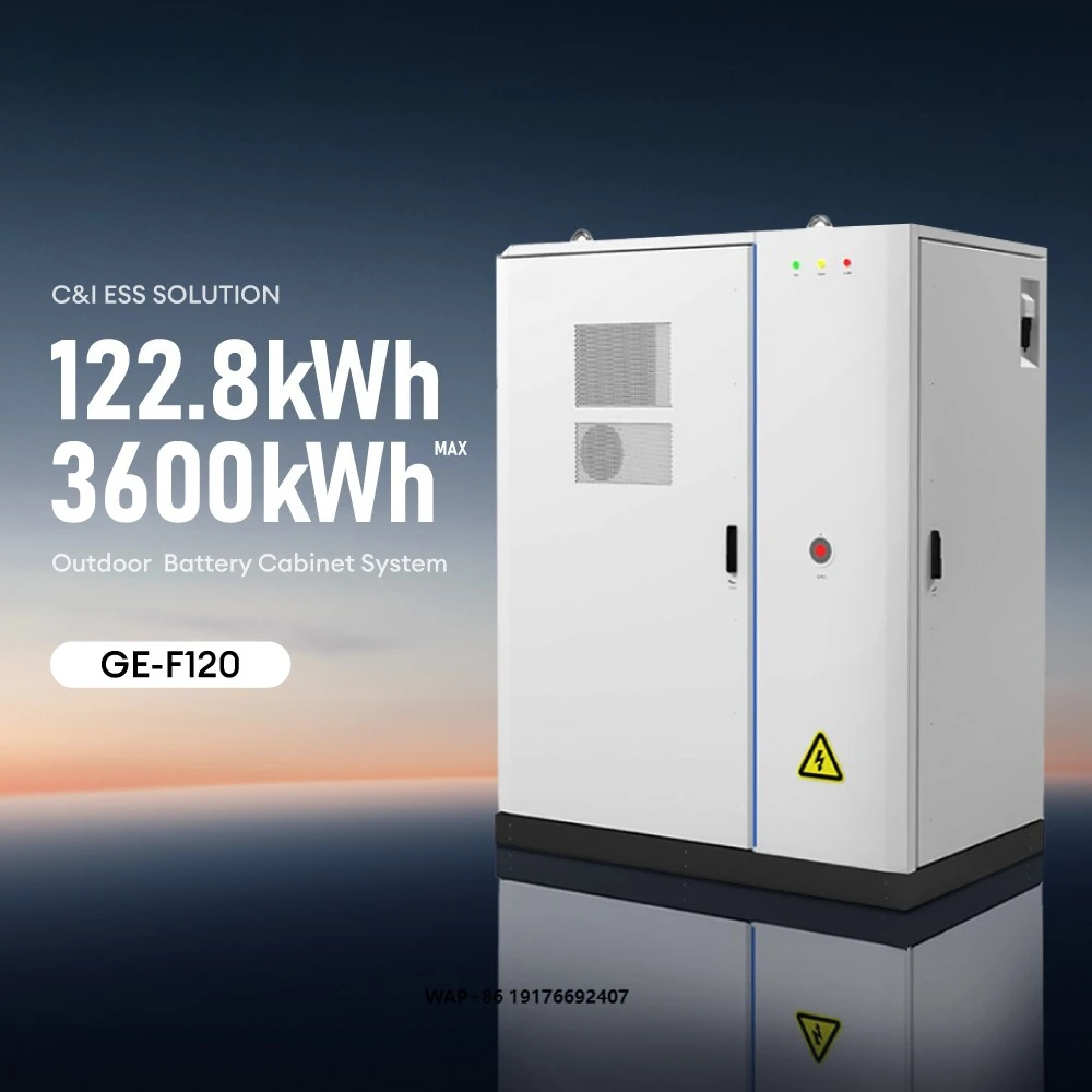 GE-F120 Solar Battery Lithium Lifepo4 51.2V 100Ah 120Kwh 1200Kwh 3600Kwh Deye BESS Energy Storage System Cabinet