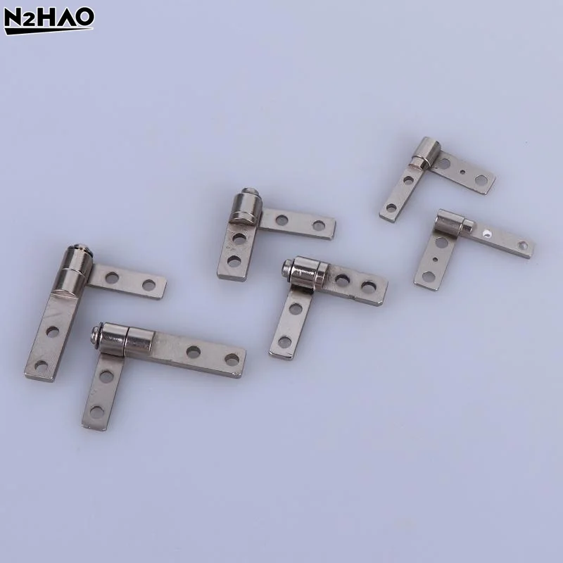 1/2Pc Cold-rolled Steel Industrial Hardware Hinges - Free Stop Damper Hinge With Torque Shaft Small Carbon Card-Type Loose-Leaf
