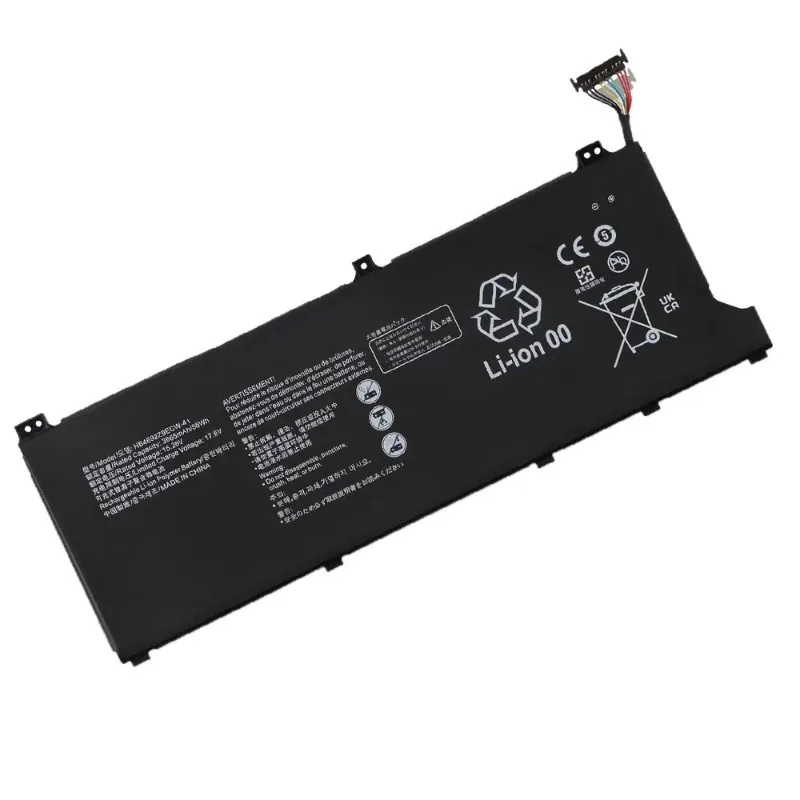 Аккумулятор для ноутбука Huawei NBL-WAP9R/WAP9H/WAH9/WAH9P — совместим с HB4692Z9ECW-41 |   Сменный аккумулятор 15,28 В, 3665 мАч