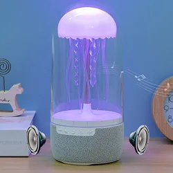 Jellyfish Lamp Led Jellyfish Lamp Lamp Voice Controlled Rgb Jellyfish Light Full Colour Gradient Jellyfish For Decorative At