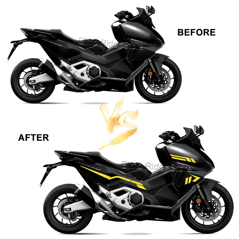 For Honda FORZA NSS 750 Fairing Sticker FORZA 750 FORZA 750 Waterproof Anti-scratch Protection Sticker Kit