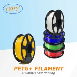 Opy Petg Filament 1Kg 1.75 Mm 3D Printer Plastic Pet-G Pro Plus 1 Kg 100G 10M Pet White Orange Black Red Yellow Green Blue