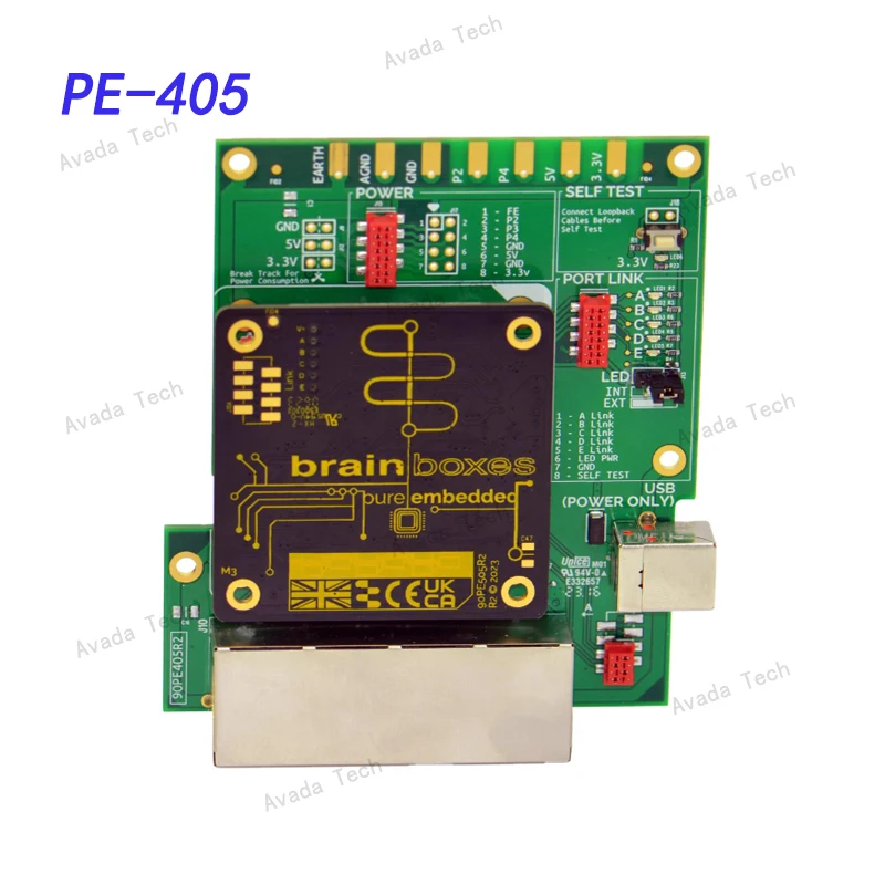 

Avada Tech PE-405 EMBEDDED ETHERNET EVALUATION KIT