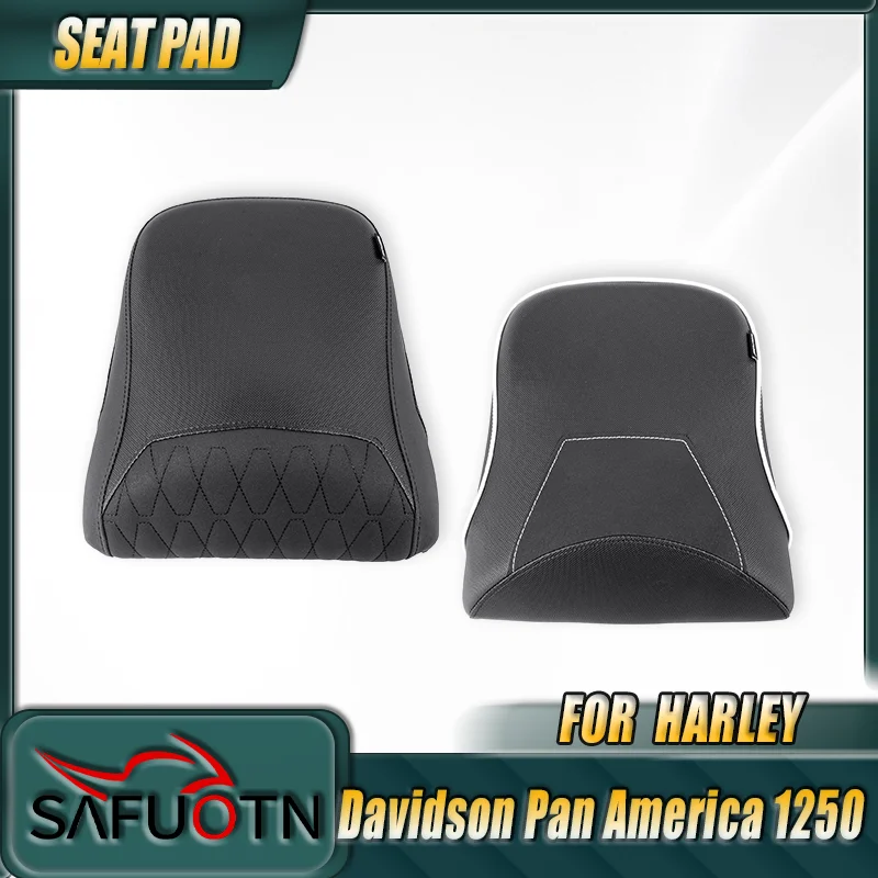 

For Harley-Davidson Pan America 1250 Rear Seat Cushion & Pillion Pad 2021 2022 2023 Comfort Upgrade for Motorcycle Seats