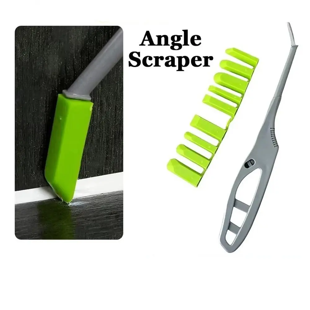 

Caulk Remover Glue Angle Scraper Adhesive Remover Easily Portable Sealant Spreader 10 In 1 Multifunction Tool Applicator Scraper