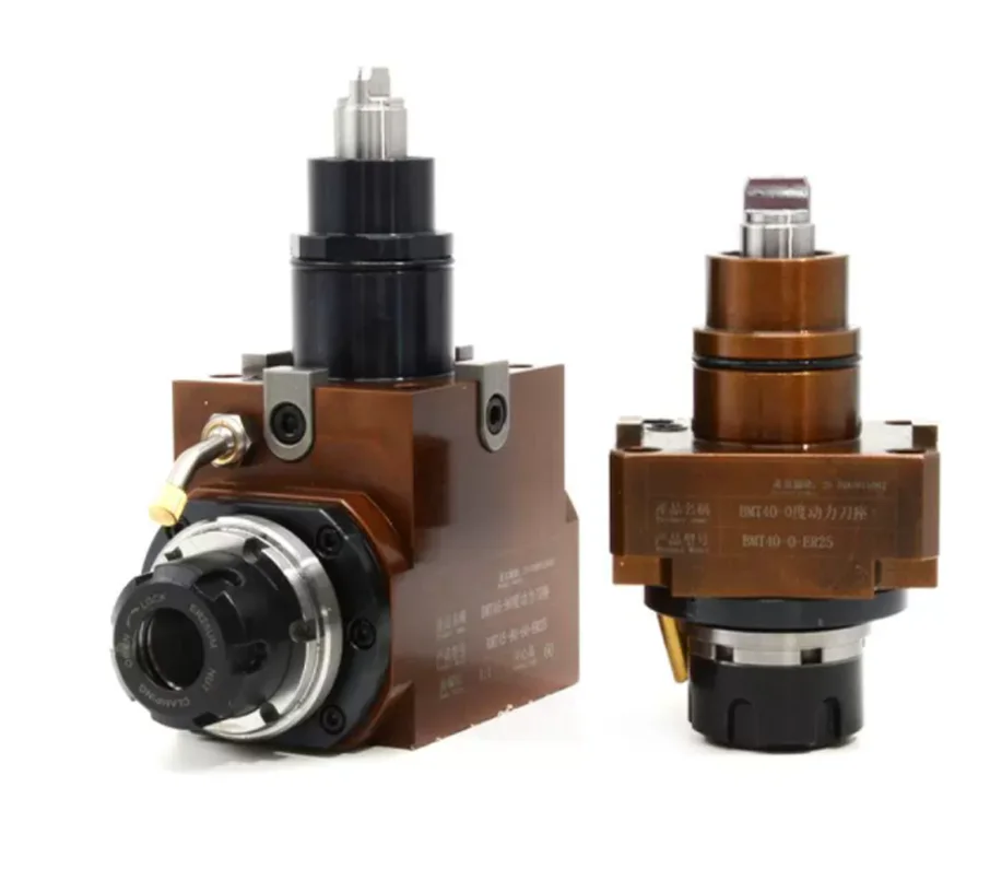 

BMT65 BMT55 Live Tool Holders 90 Degrees, 0 Degrees for CNC Lathe, Turret Mining