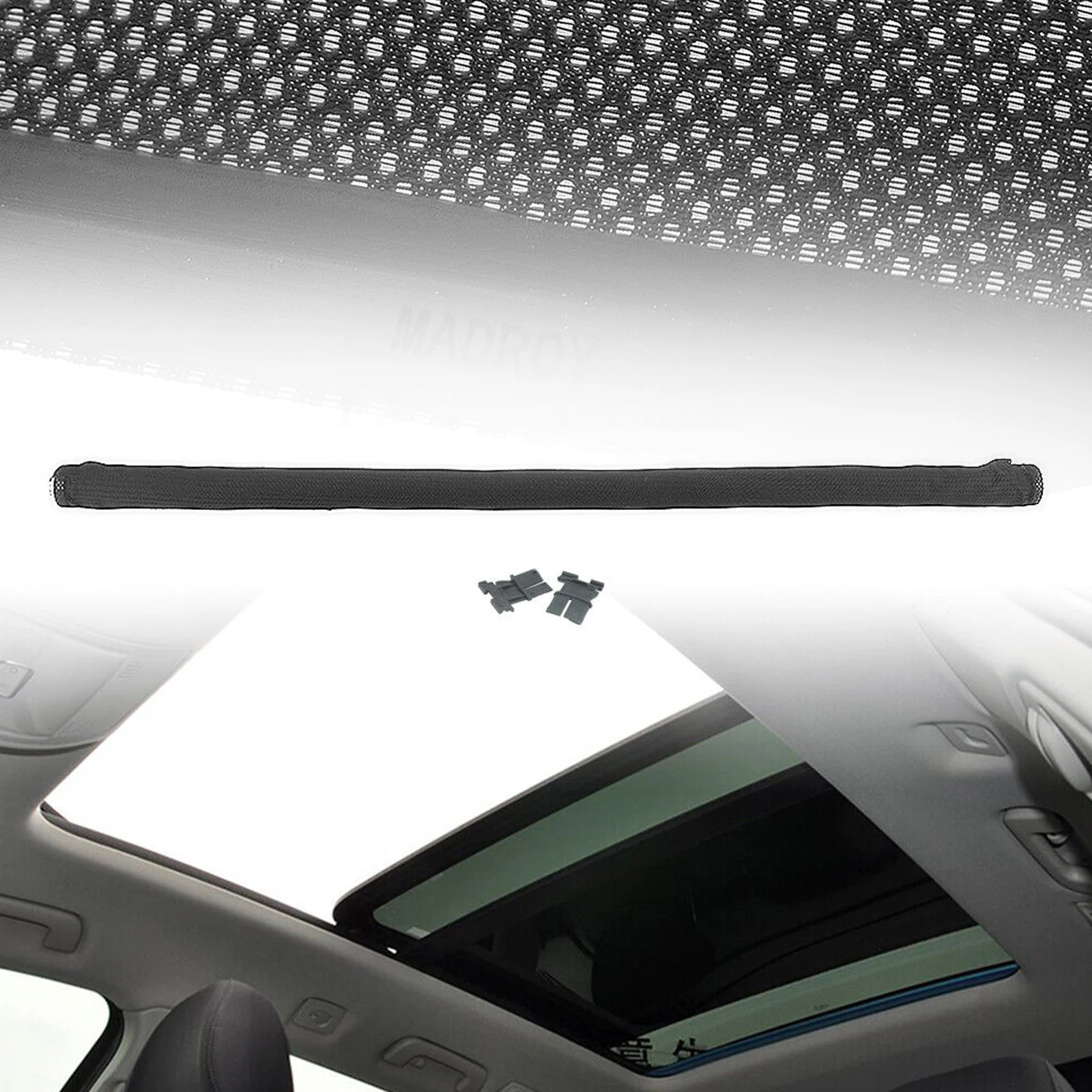 

Sunroof Sunshade Curtain Cloth For Volkswagen VW Sharan Tiguan Jetta Golf Audi Q5 Superb Leon Dome Window Sun Roof Roller Cover