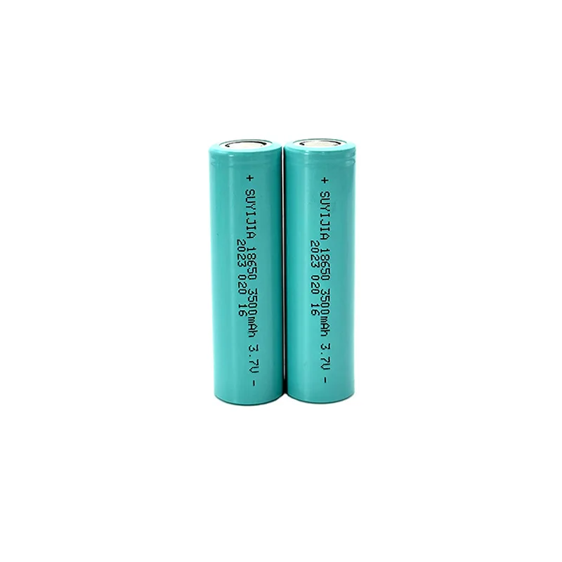 SUYIJIA 18650 3.7V 3500mAh High Capacity Rechargeable Li-Ion Battery for Flashlight Head Lamp Walkie-talkie with 4.2V 1A Charger