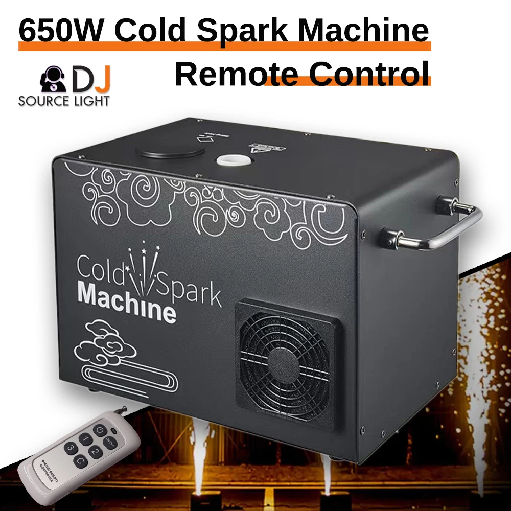 

NEW! 650W Cold Spark Firework Machine 650W 600W Sparker Machine Ti Powder Dmx Remote Control Spark Fountain Sparkular Machine