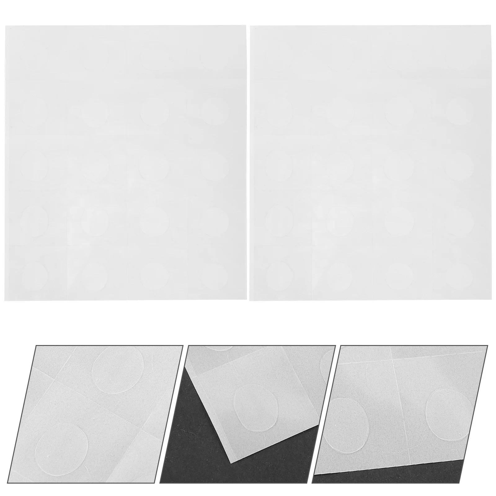 1000pcs Balloon Fixing Gel Dots Clear Double Sided Adhesive Stickers No Trace Removable Tape For Crafts Wall Hanger Storage Rack