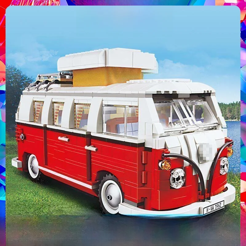 

Креативный конструктор-пазл для детей: Автобус для путешествий, 200 деталей, развивающая игрушка