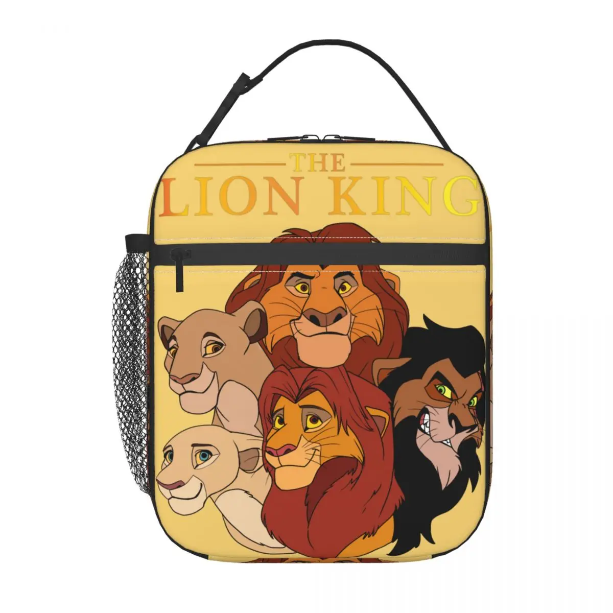 Leakproof Insulated Office Staff Disney｠The Lion King｠Film Bento Box Large Family Portrait Picnic Insulated Case