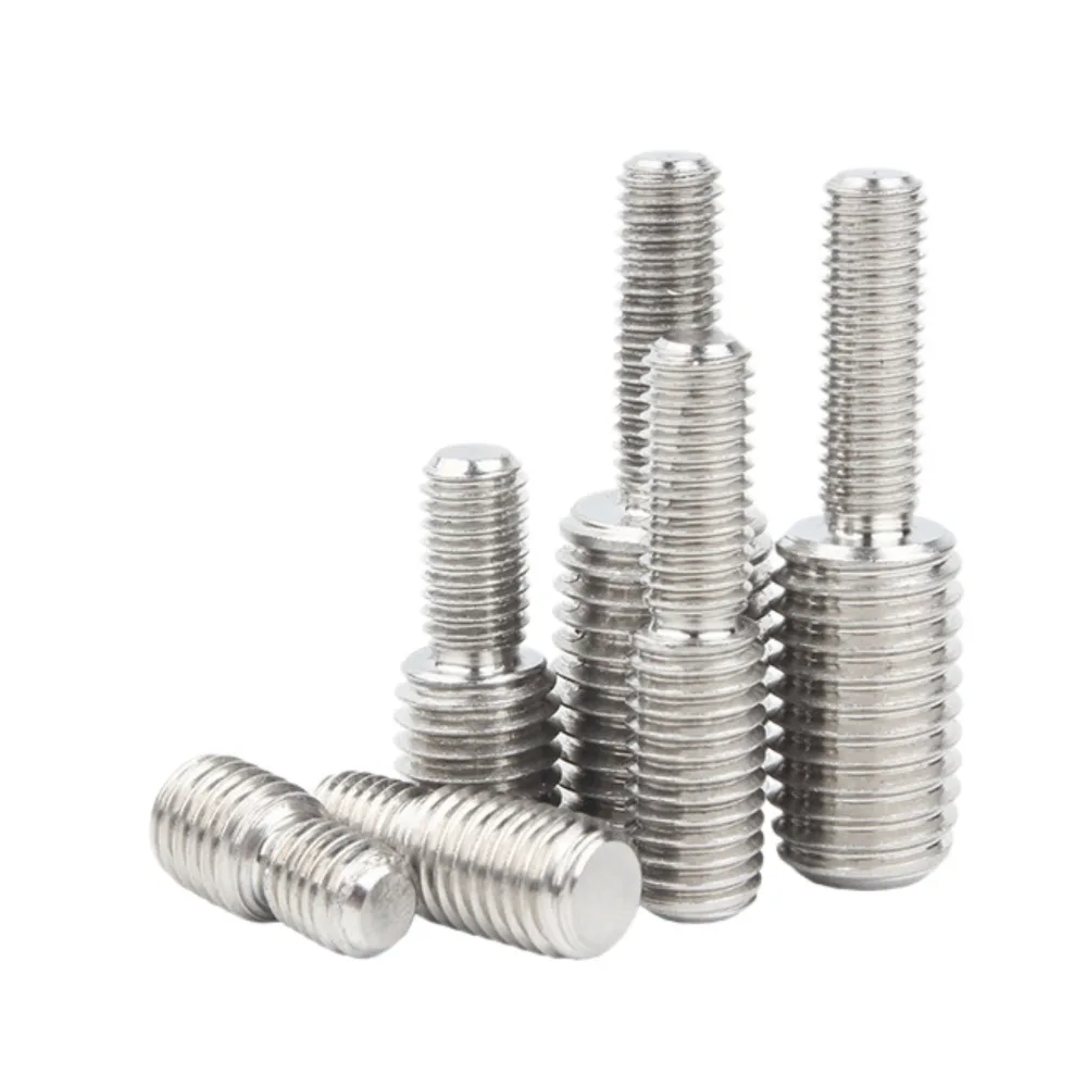304 Edelstahl M3 M4 M5 M6 M8 M10 M12 M14 M16 M20 Gewindeadapter Stecker auf Stecker Umwandlung Doppelkopf-Transferschraube – Detail 3