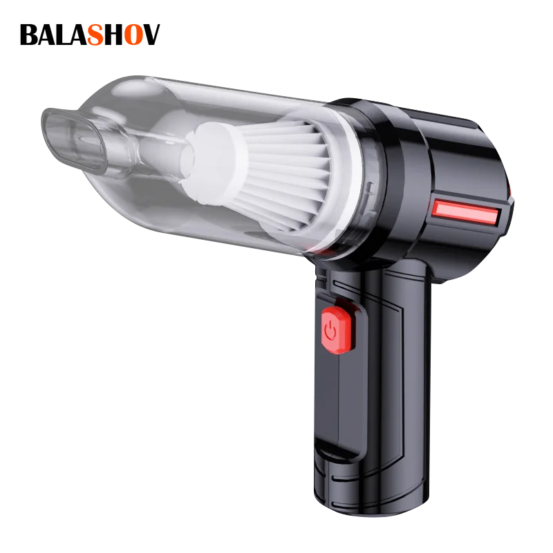 

Portable Wet and Dry Car Vacuum Cleaner for Home Appliance 2000mAh Power 10000pa Suction Mini Wireless Cleaning Appliances