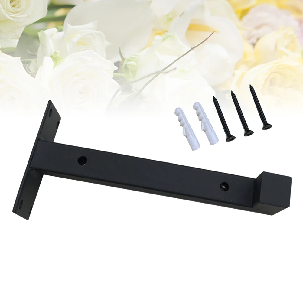 

1pc 20Cm Wrought Heavy Duty Load Bearing Frame Durable Multi-Functional Iron Storage Bracket For Shelves Racks Lighting Crafts