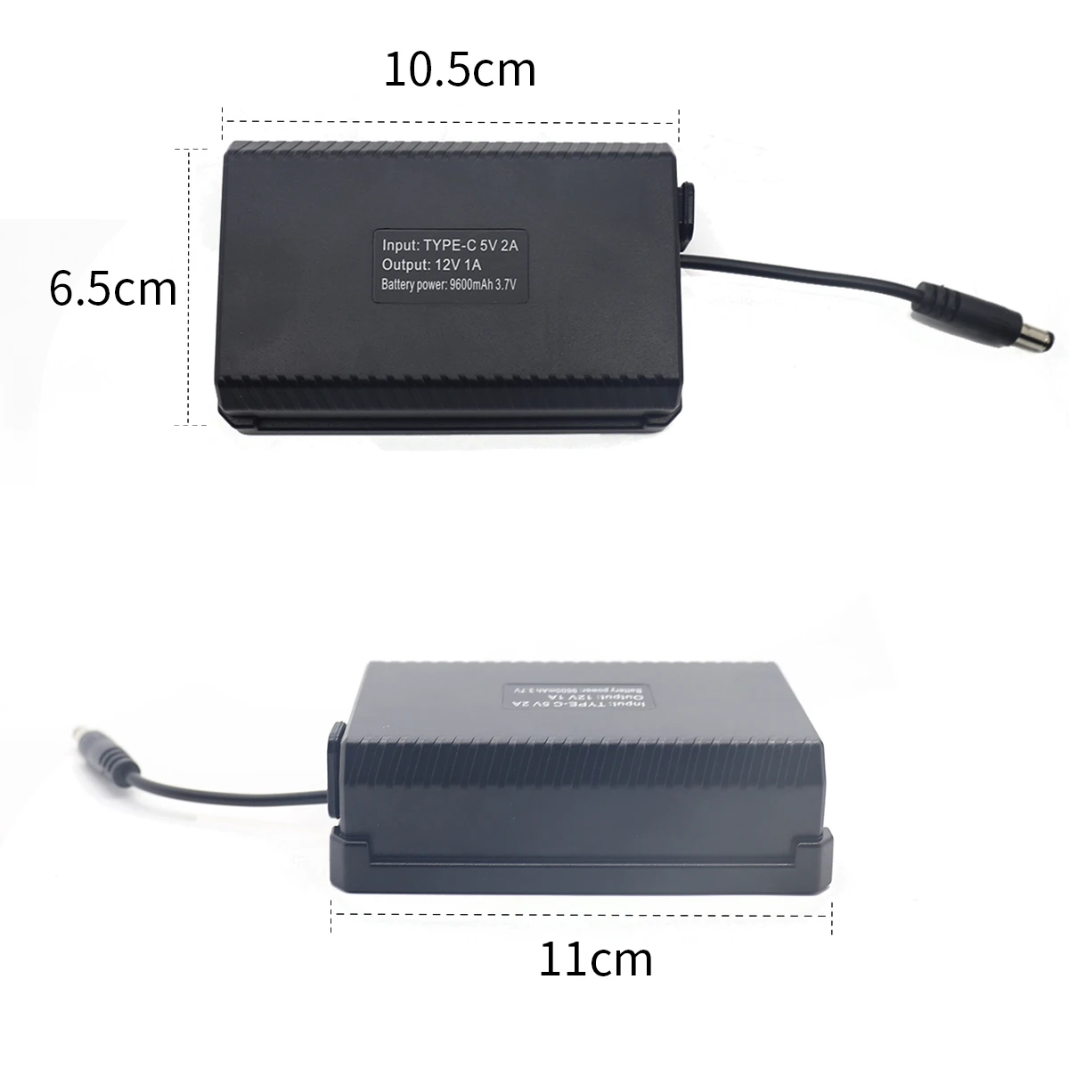 

Магнитный аккумулятор для камеры, 12 В постоянного тока, перезаряжаемые литий-ионные магнитные батареи 9600 мА для беспроводного автомобиля, вилочного погрузчика, монитора камеры грузовика