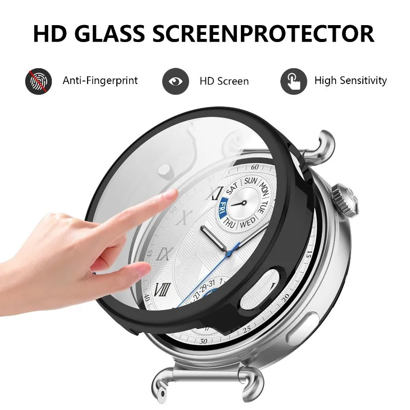 Case for Huawei Watch GT 6 46mm 41mm Screen Protector Case Soft TPU All-Around Protective Bumper Cover Tempered Glass PC Screen - view 5