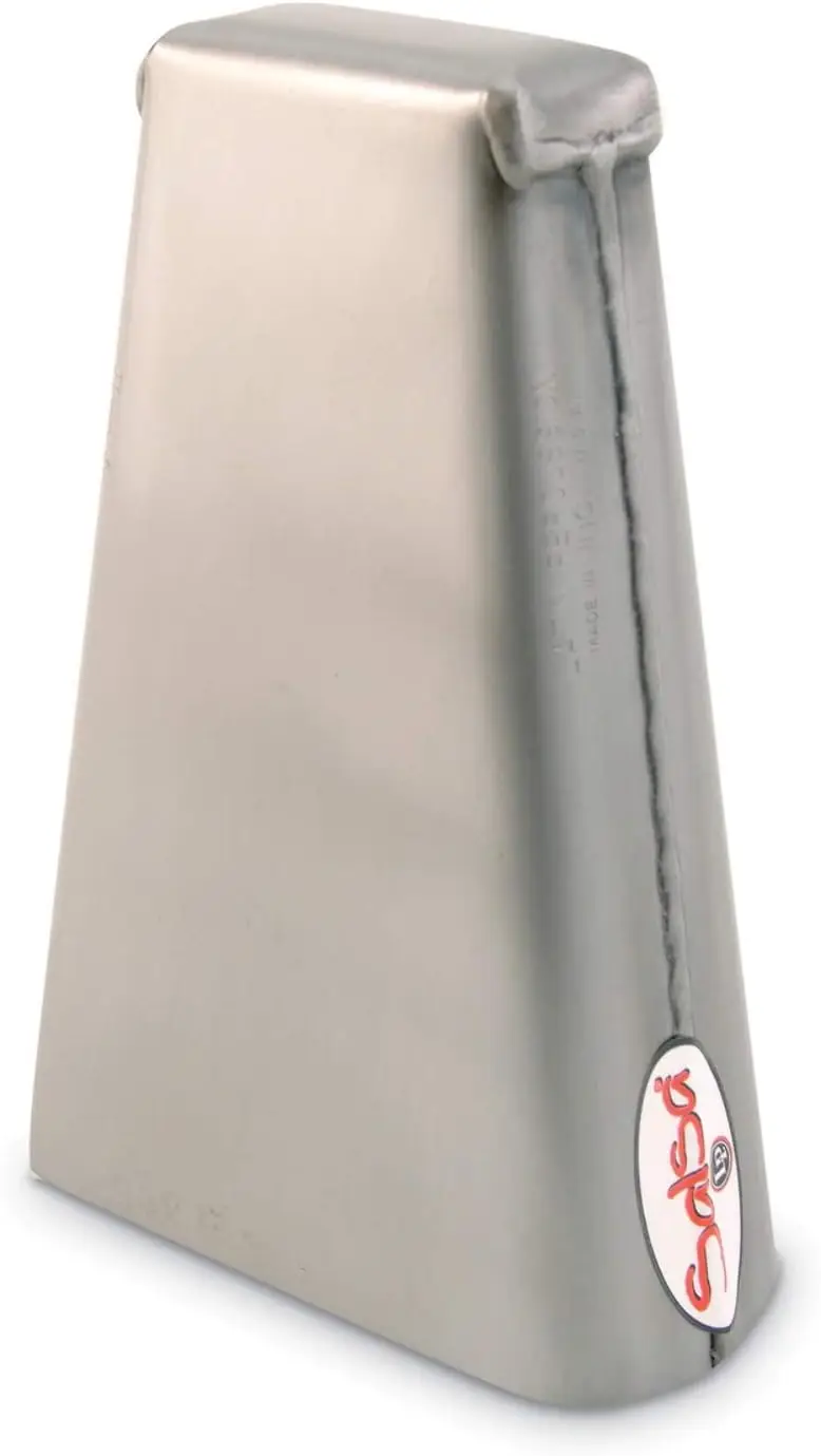 

Salsa Hand Held Cowbell High Pitch 7 3/4" Brushed Steel Percussion