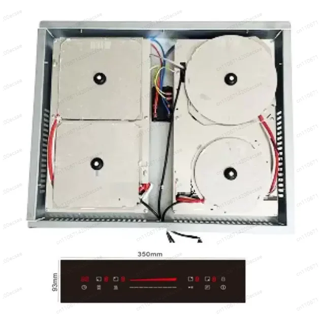 Commercial household hidden rock slab induction concealed furnace Embedded 1-4 multi-head furnace Infrared electromagnetic